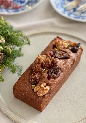 ＊プチプチいちじくのパウンドケーキ＊-レシピのメイン写真