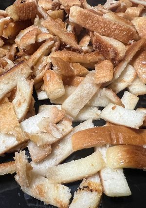 揚げない簡単パン耳ラスク-レシピのメイン写真