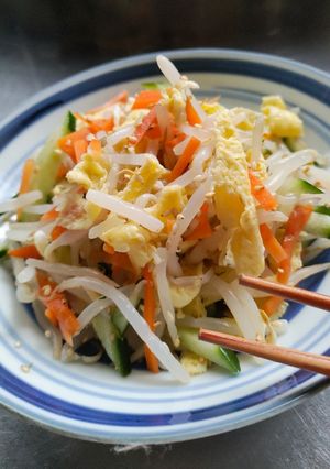 もやしと胡瓜の胡麻ポン酢和え-レシピのメイン写真
