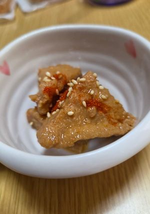 厚揚げの生姜味噌煮-レシピのメイン写真