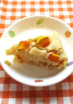 かぼちゃのきな粉ケーキ-レシピのメイン写真