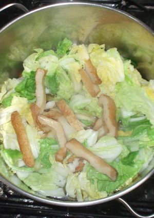 白菜の煮びたし♪簡単さつま揚げ-レシピのメイン写真