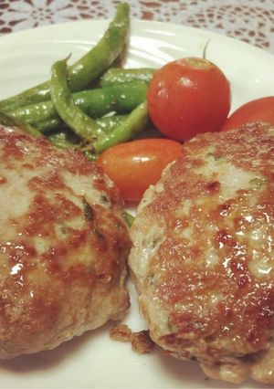 夏に食べたい旬ハンバーグ！-レシピのメイン写真