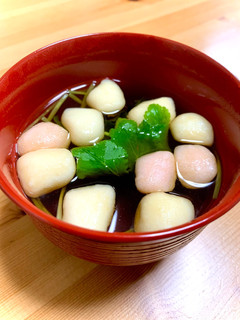 ひな祭り はんぺんと三つ葉のお吸い物-レシピのメイン写真