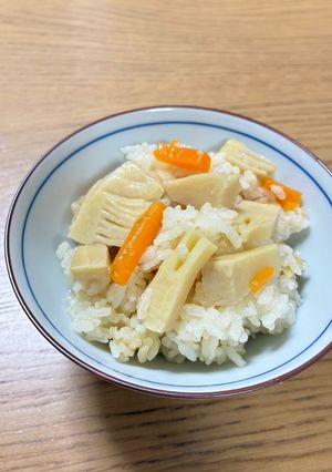めんつゆ使用！筍の炊き込みごはん-レシピのメイン写真