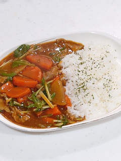🟢水菜と大根のサッパリカラフルカレー🍛-レシピのメイン写真