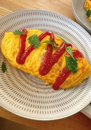 鮎美のオムライス-レシピのメイン写真