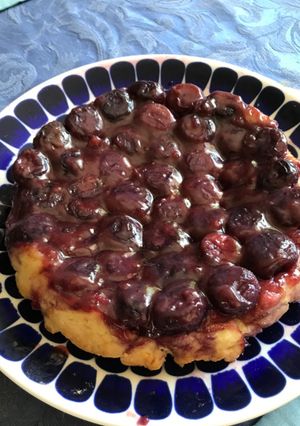 さくらんぼでタルトタタン-レシピのメイン写真