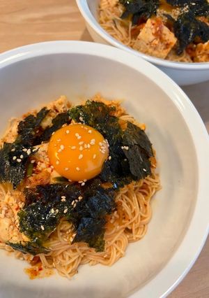 キムチと豆腐⭐︎ビビン素麺⭐︎辛くてさっぱり-レシピのメイン写真