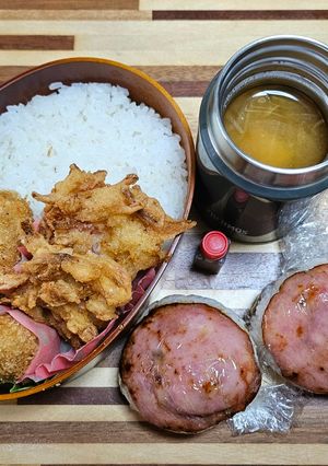 高校生男子お弁当26年2月27日-レシピのメイン写真