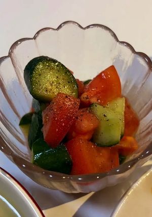 トマトときゅうりのマリネ-レシピのメイン写真