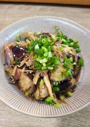 なすとみょうがのぽん酢和え-レシピのメイン写真