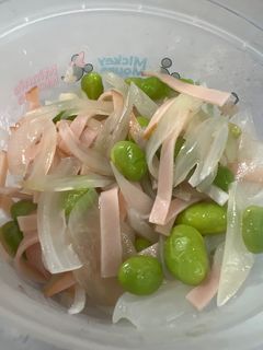 ハムと玉ねぎの中華マリネ風-レシピのメイン写真