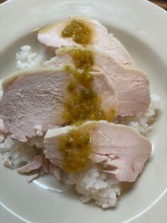 しっとり茹で鶏胸肉-レシピのメイン写真