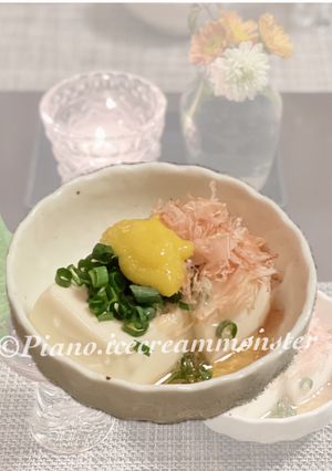 塩柚子冷奴-レシピのメイン写真