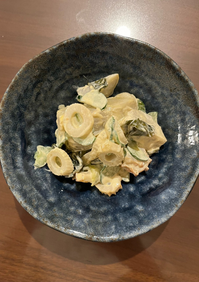 里芋とちくわの味噌マヨ和え-レシピのメイン写真