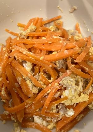 レンジで簡単にんじんしりしり-レシピのメイン写真
