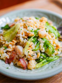 海老レタス炒飯-レシピのメイン写真
