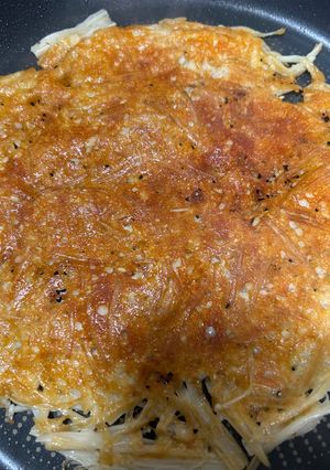 えのきとチーズでカリカリお焼き-レシピのメイン写真