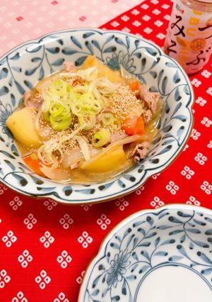 みそ豚肉じゃが-レシピのメイン写真