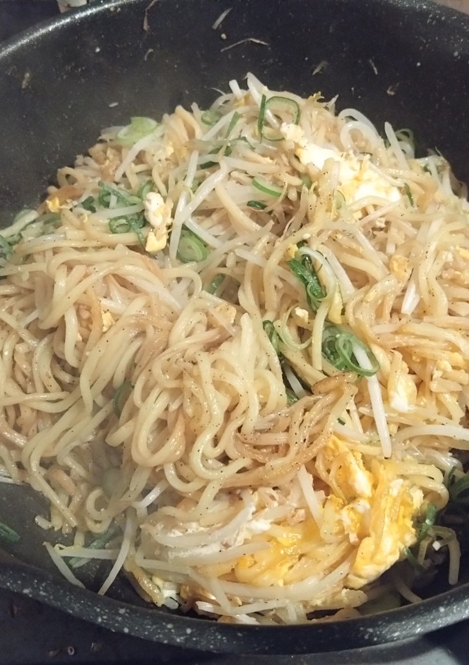 もやしと卵の塩焼きそば-レシピのメイン写真