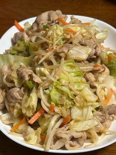 自己流肉野菜炒め-レシピのメイン写真