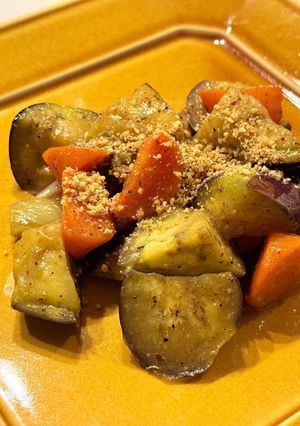 ごろっと野菜炒め　白バルサミコ酢味噌和え-レシピのメイン写真