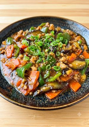 美味しい中華のまかない!『麻婆茄子』-レシピのメイン写真