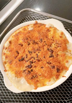 鶏もも肉ときのこのマカロニグラタン-レシピのメイン写真
