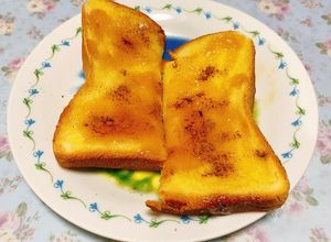 ピーナッツクリームとシナモンのトースト-レシピのメイン写真