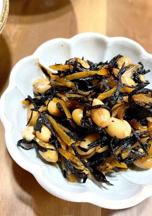 ひじきとお豆の煮物-レシピのメイン写真