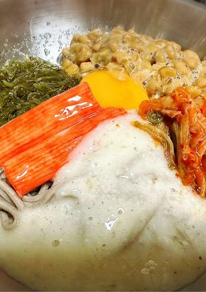 腸活ダイエット蕎麦-レシピのメイン写真