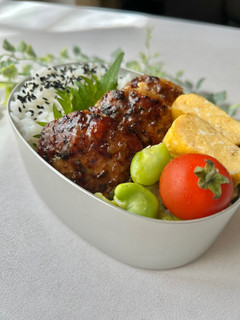 大葉とチーズの鶏つくね弁当-レシピのメイン写真