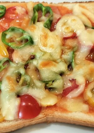 トマトたっぷり★超簡単ピザトースト-レシピのメイン写真