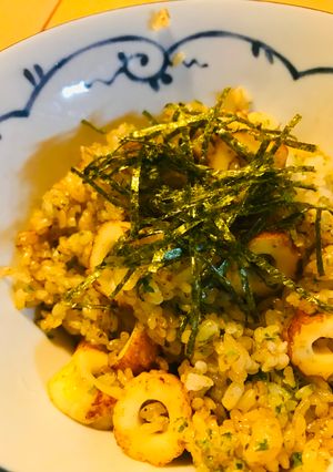 時短版●輪切り竹輪＆青海苔チャーハン-レシピのメイン写真