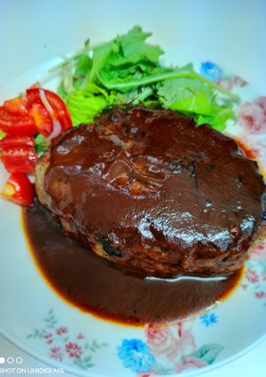 簡単うまい！デミグラスソースハンバーグ-レシピのメイン写真