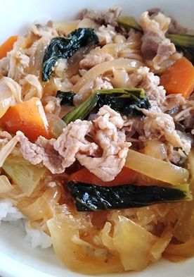 【減塩レシピ】野菜たっぷりごま豚丼-レシピのメイン写真