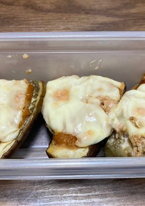 【糖尿病弁当】茄子のチーズ焼き-レシピのメイン写真