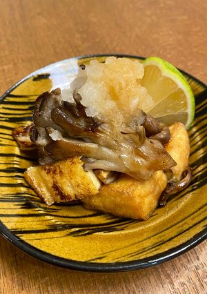 簡単！厚揚げときのこの焼き浸し☆さっぱり美味しい-レシピのメイン写真