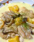 鶏肉の☆欧米風☆ホワイトソース煮込み