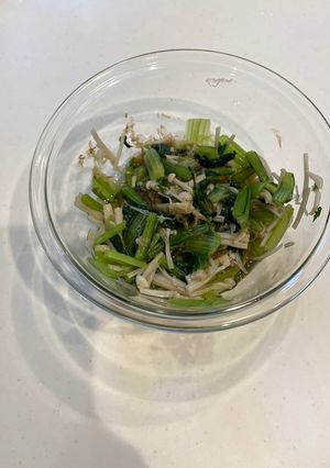 小松菜とえのきのつゆ浸し-レシピのメイン写真