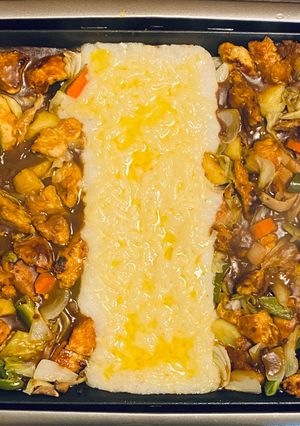カレー味のとろろチーズタッカルビ！-レシピのメイン写真
