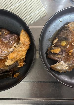 鯛の兜煮 昆布足し-レシピのメイン写真