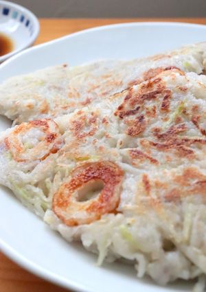 美味★簡単★米粉と蓮根でモチモチ大根もち-レシピのメイン写真