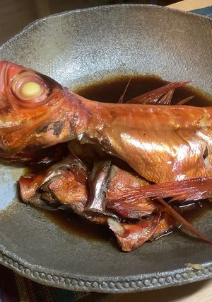 金目鯛の煮付け-レシピのメイン写真