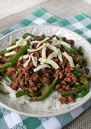 スパイス香る!合いびきそぼろ丼-レシピのメイン写真