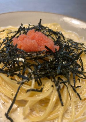 ワンパン！たらこクリームパスタ-レシピのメイン写真