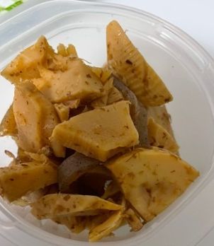 タケノコとこんにゃくの煮物の土佐煮-レシピのメイン写真