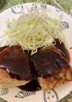 簡単!ヘルシー!油揚げメンチカツ-レシピのメイン写真