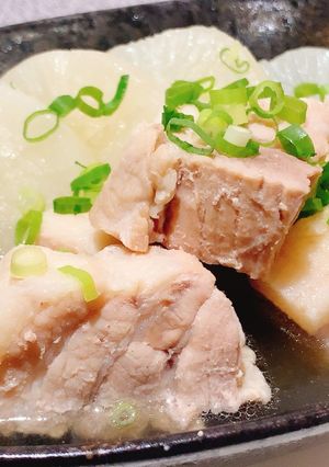 大根と豚バラの白だし旨煮-レシピのメイン写真
